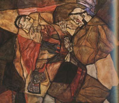 Egon Schiele Agony (mk20) France oil painting art